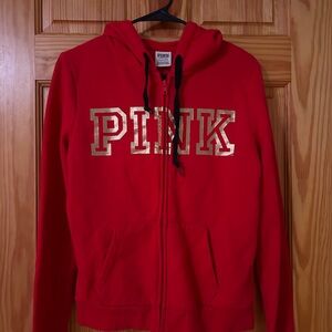 PINK Victoria's Secret Bold Red Jacket